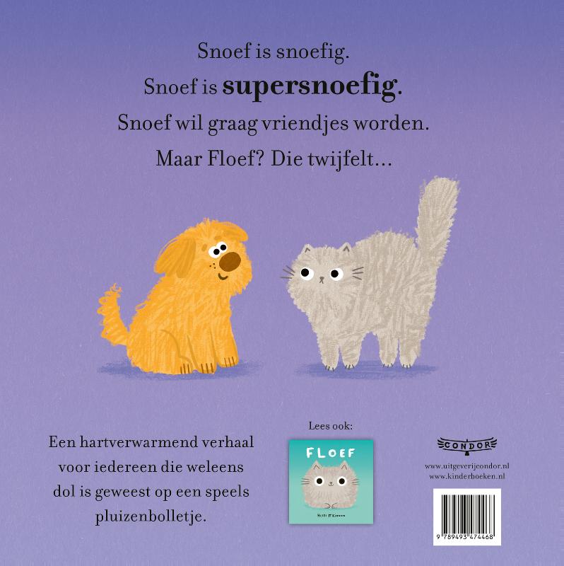 Achterkant van Snoef