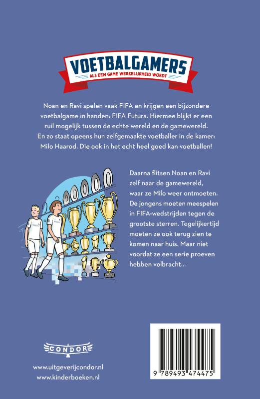Achterkant van Voetbalgamers