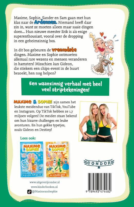 Achterkant van Het geheime bos