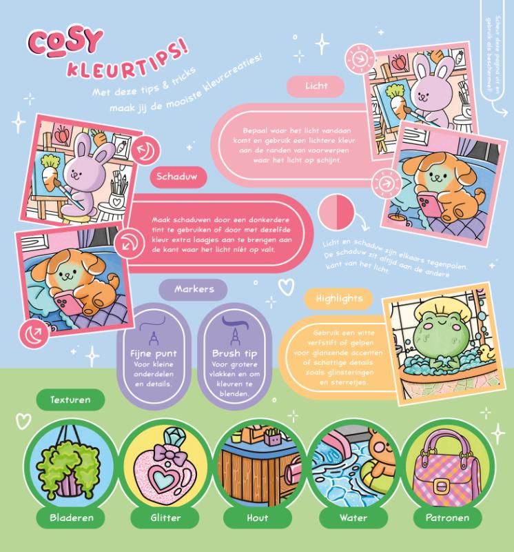 Achterkant van Cosy Colouring - Geluksmomentjes