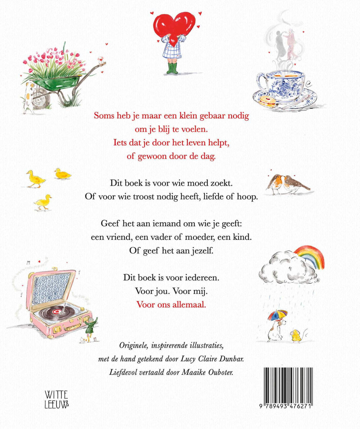 Achterkant van Dit boek is voor jou