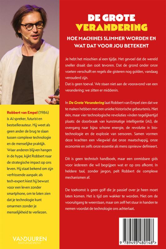 Achterkant van De Grote Verandering