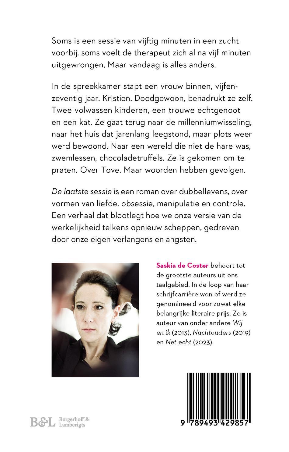 Achterkant van De laatste sessie