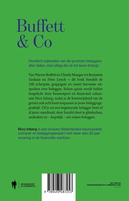 Achterkant van Buffett & co