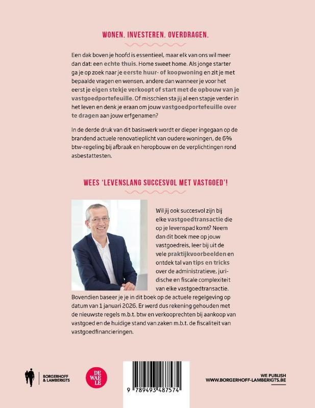 Achterkant van De sleutel tot jouw vastgoedsucces