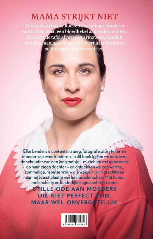 Achterkant van Mama strijkt niet
