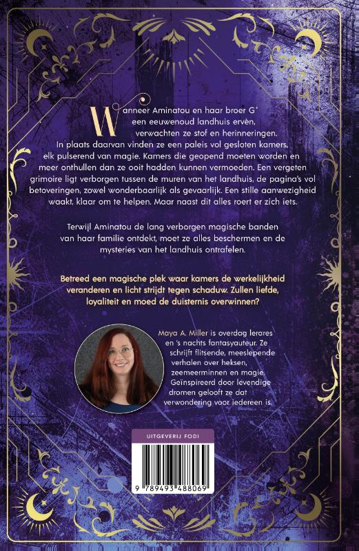 Achterkant van De grimoire van een magiër