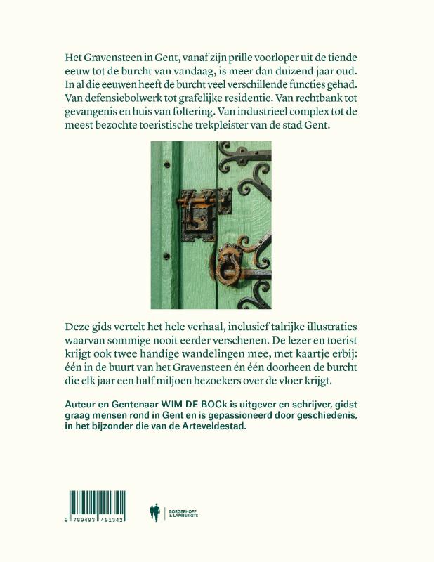 Achterkant van Het Gravensteen