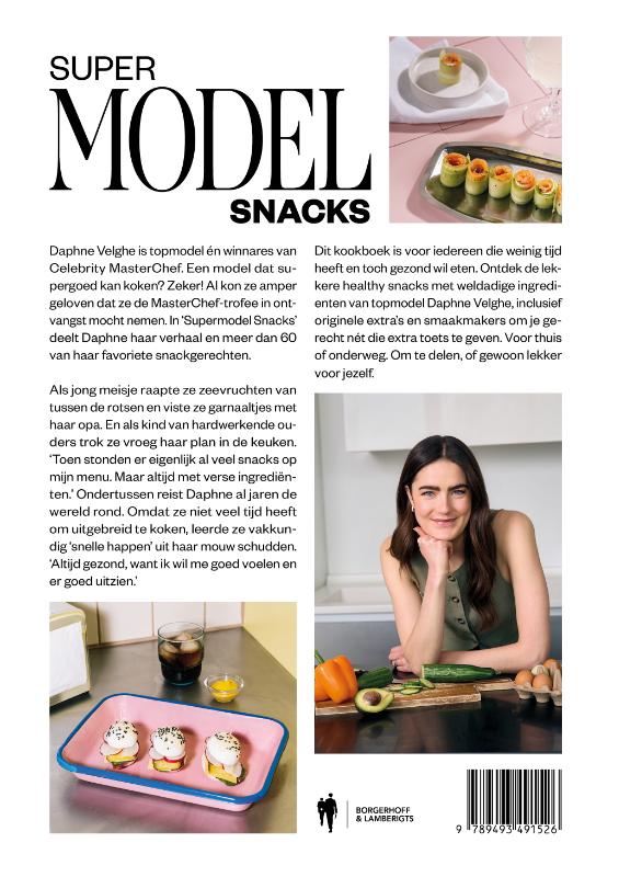 Achterkant van Supermodel snacks