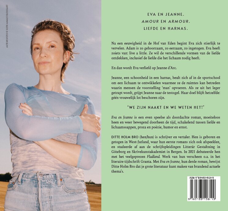 Achterkant van Eva en Jeanne
