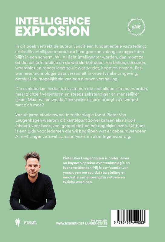Achterkant van Intelligence Explosion