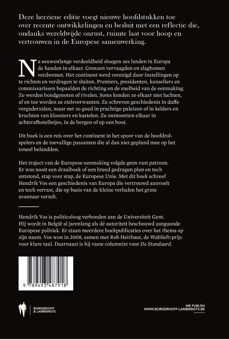 Achterkant van Dit is Europa