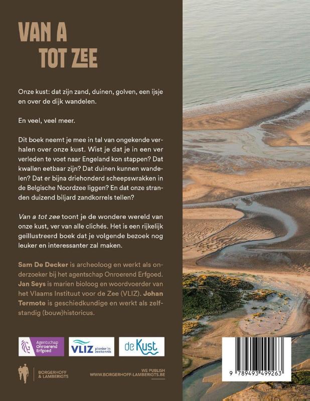 Achterkant van Van a tot zee