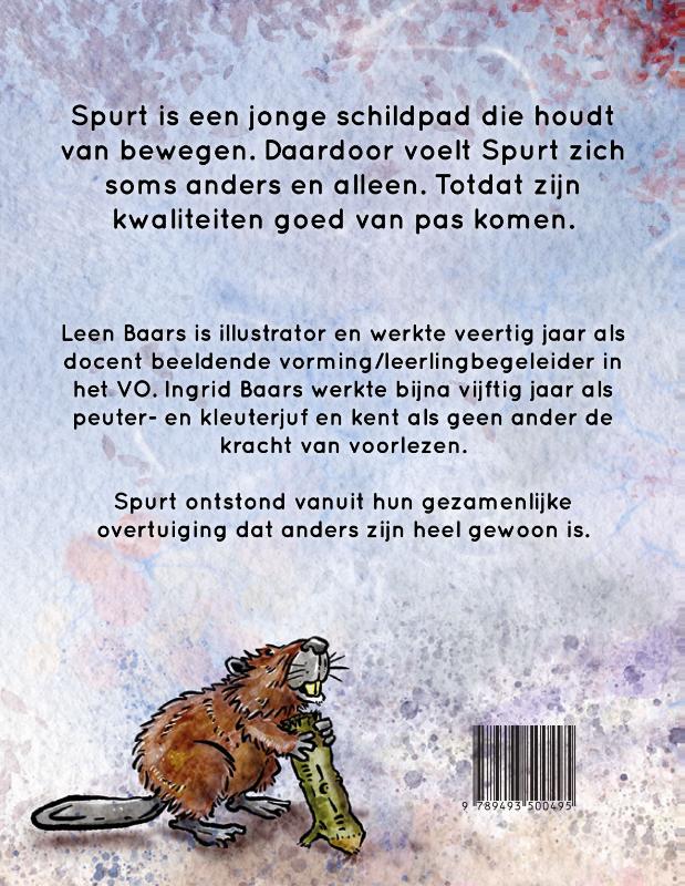Achterkant van SPURT is anders