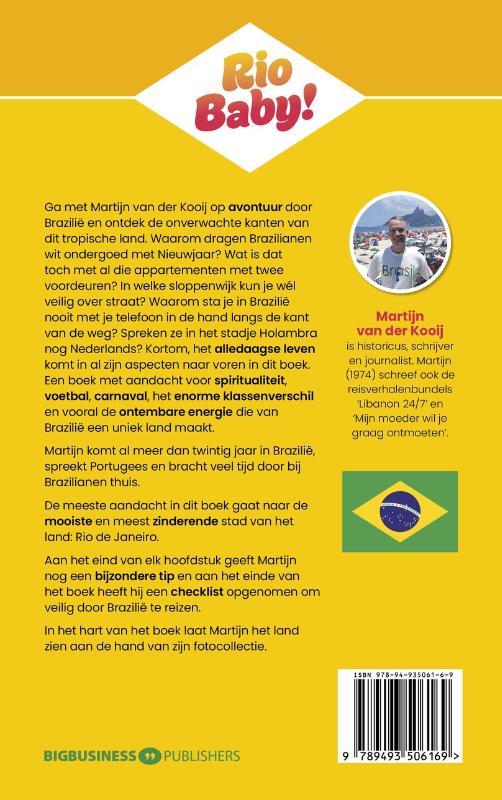 Achterkant van Rio Baby!
