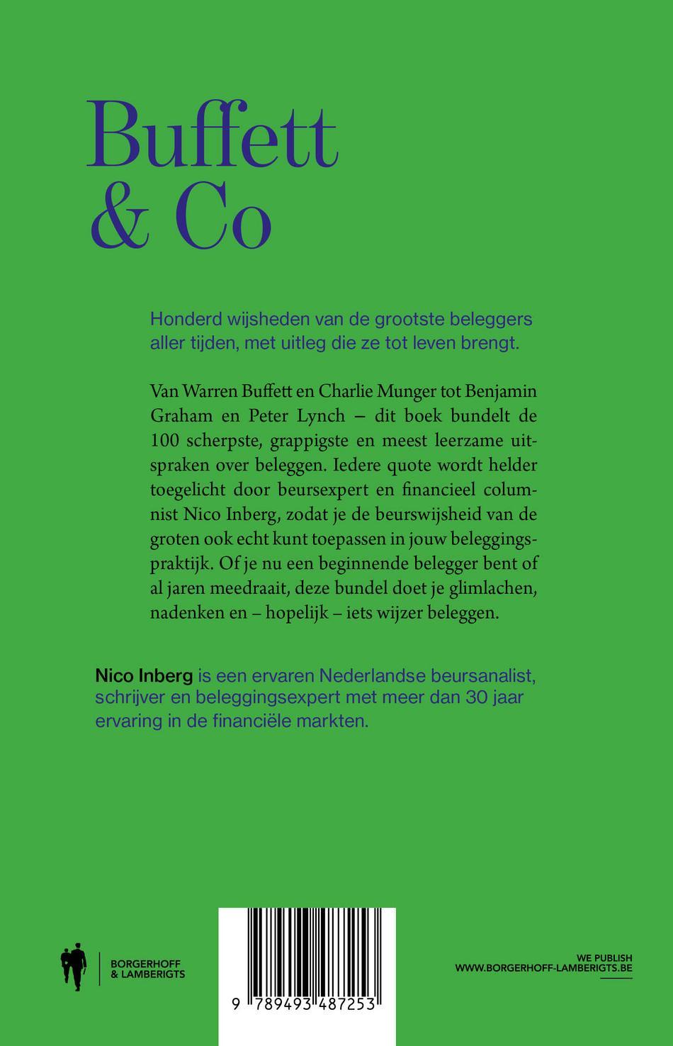 Achterkant van Buffett & Co