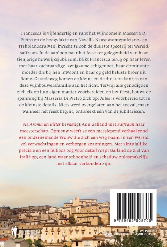 Achterkant van Saffraan