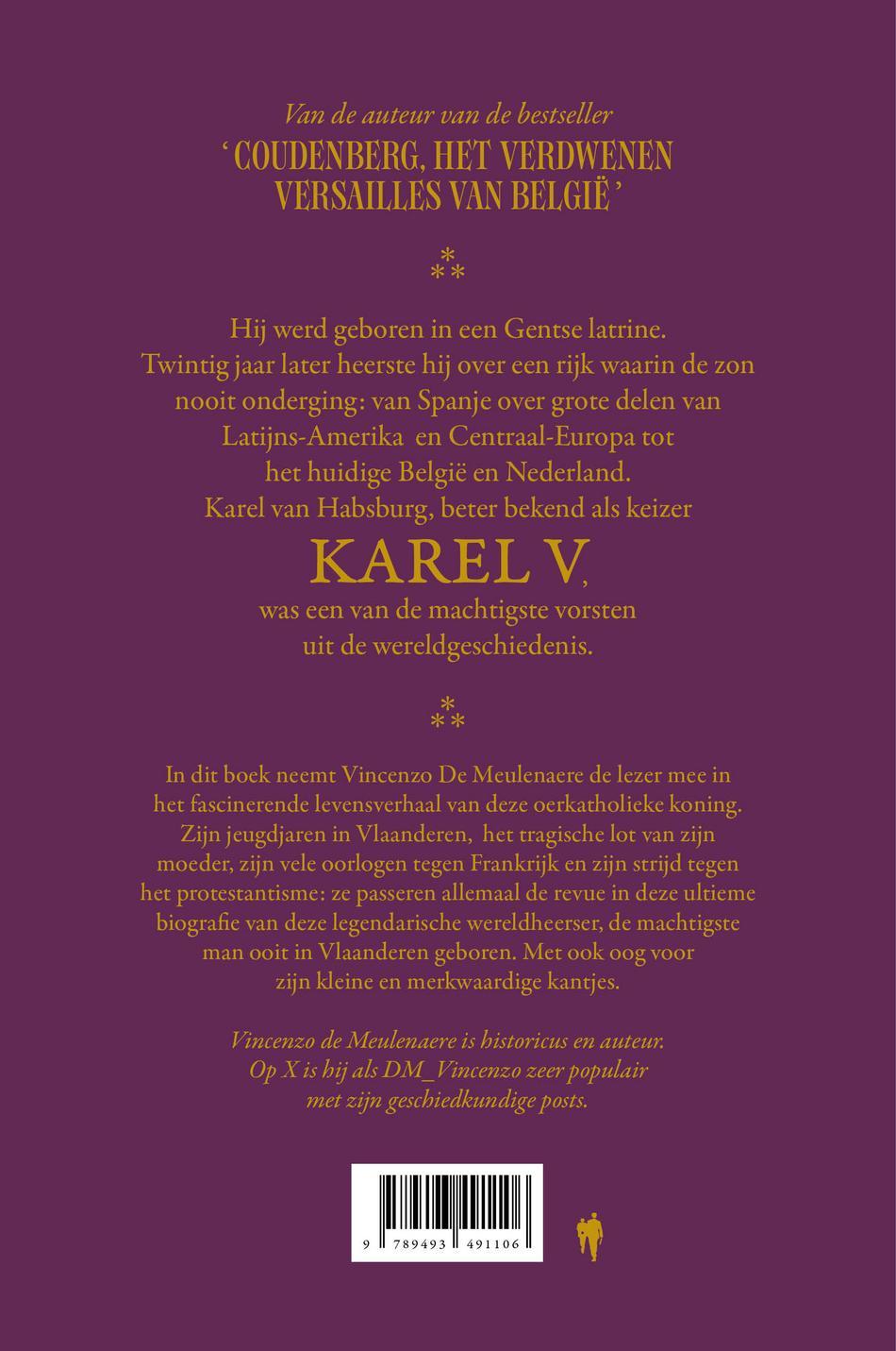 Achterkant van Karel V