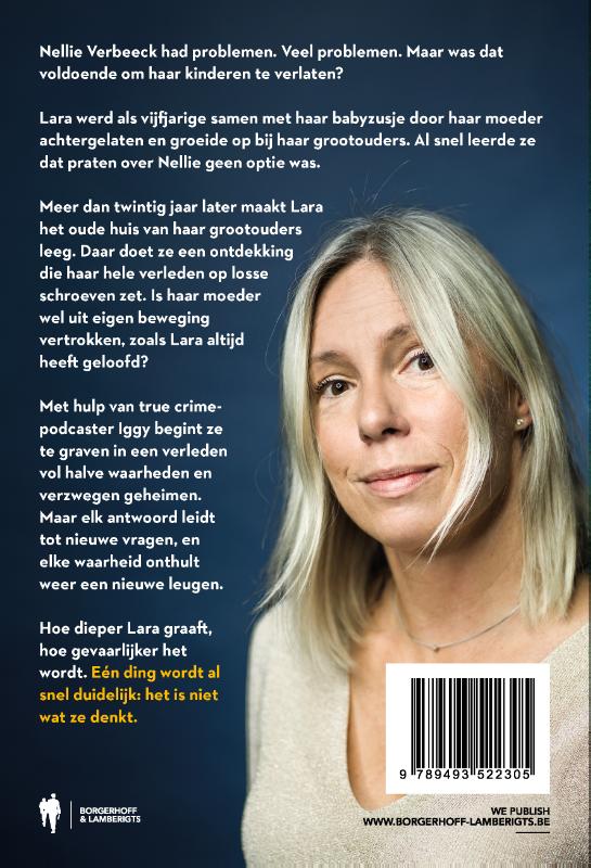 Achterkant van Moeders verdwijnen niet
