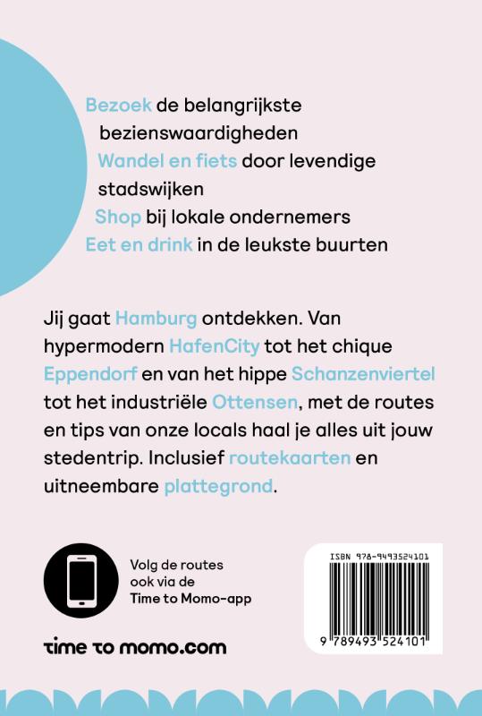 Achterkant van Time to Momo Hamburg