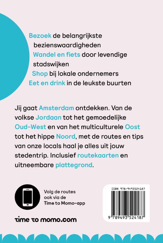 Achterkant van Time to Momo Amsterdam