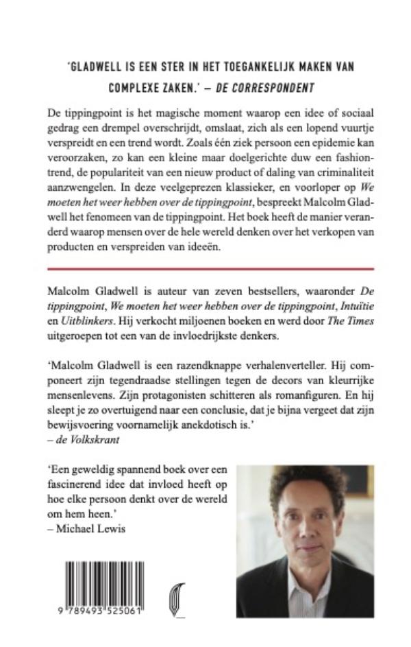 Achterkant van De tippingpoint