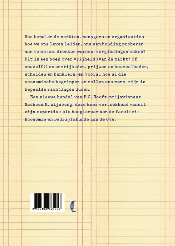 Achterkant van Middle management science