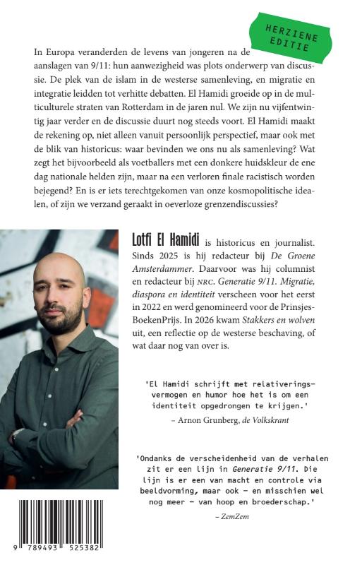 Achterkant van Generatie 9/11
