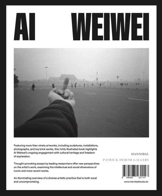 Achterkant van Ai Weiwei