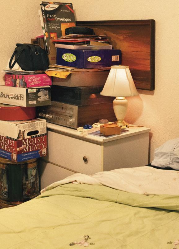 Achterkant van The beds I slept in