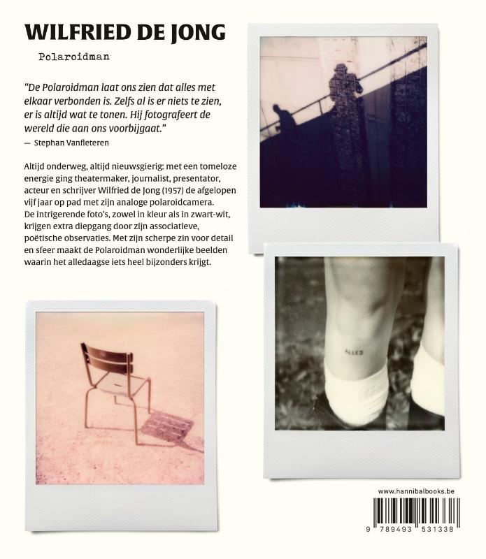 Achterkant van Wilfried de Jong – Polaroidman