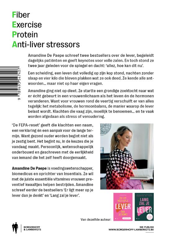 Achterkant van De FEPA-reset