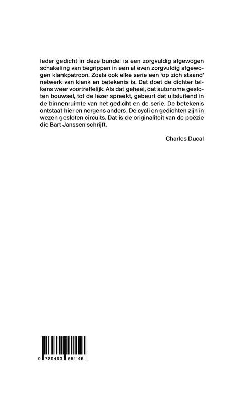 Achterkant van Zinnen