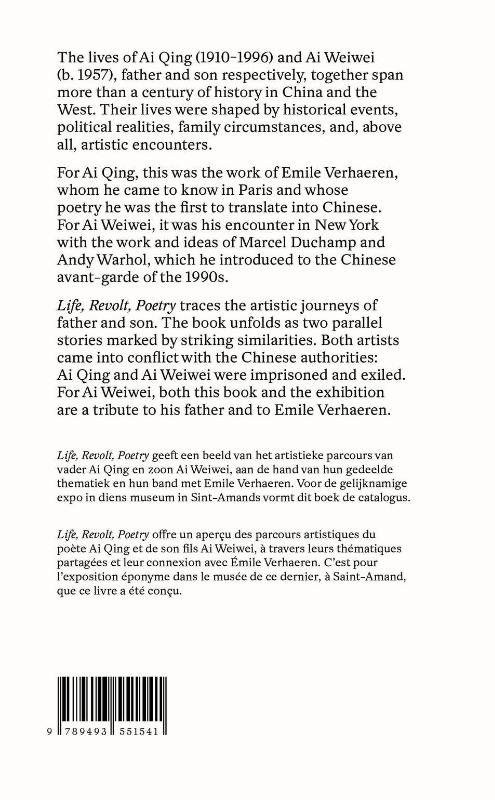 Achterkant van Ai Weiwei: Life, Revolt, Poetry