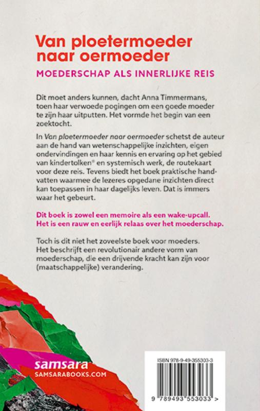 Achterkant van Van ploetermoeder naar oermoeder