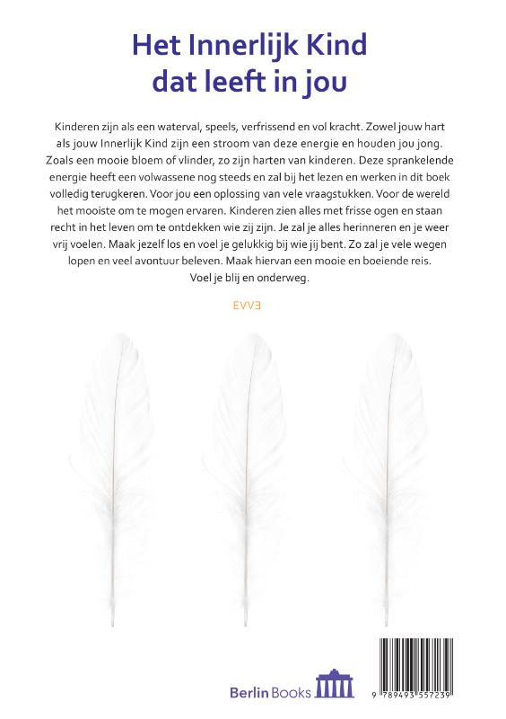 Achterkant van Het Innerlijke Kind dat leeft in jou