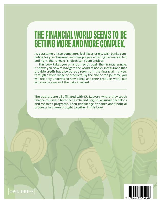 Achterkant van Surviving in the Financial Jungle
