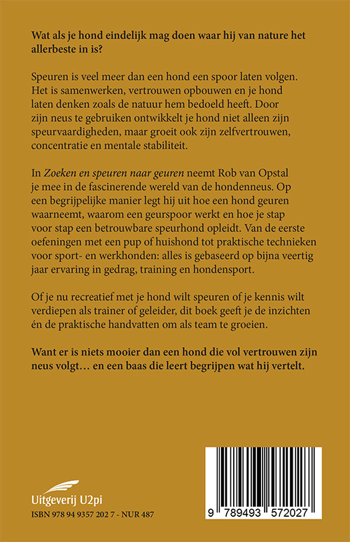 Achterkant van Zoeken en speuren naar geuren