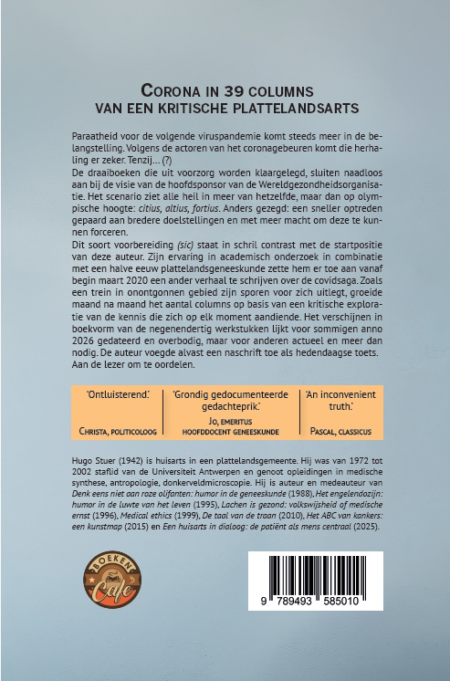 Achterkant van Het virale experiment