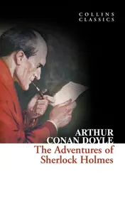 Omslag van The Adventures of Sherlock Holmes