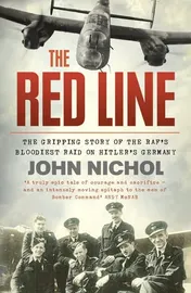 Omslag van The Red Line The Gripping Account of the RAF's Bloodiest Raid on Hitler's Germany