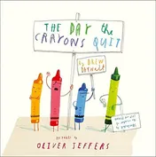 Omslag van The Day the Crayons Quit
