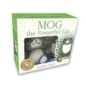 Omslag van Mog the Forgetful Cat Book and Toy Gift Set
