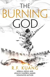 Omslag van The Burning God