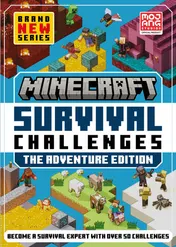 Omslag van MINECRAFT SURVIVAL CHALLENGES
