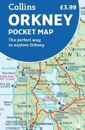 Omslag van Orkney Pocket Map: The perfect way to explore Orkney