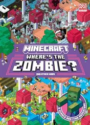Omslag van Minecraft Where's The Zombie and Other Mobs A Search And Find Book