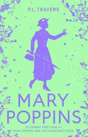 Omslag van HarperCollins Mary Poppins in Cherry Tree Lane Mary Poppins and the House Next Door.