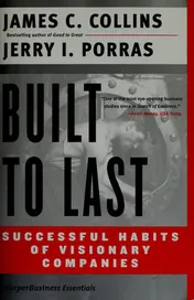 Omslag van Built to Last Successful Habits of Visionary Companies