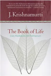 Omslag van The Book of Life Daily Meditations with Krishnamurti